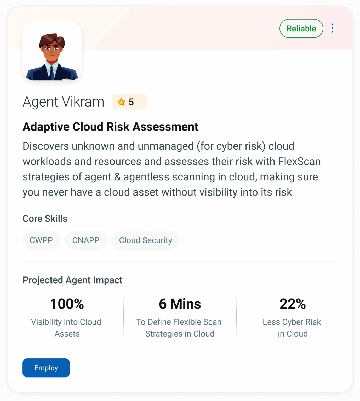Qualys 智能風險助理 Agent Vikram
