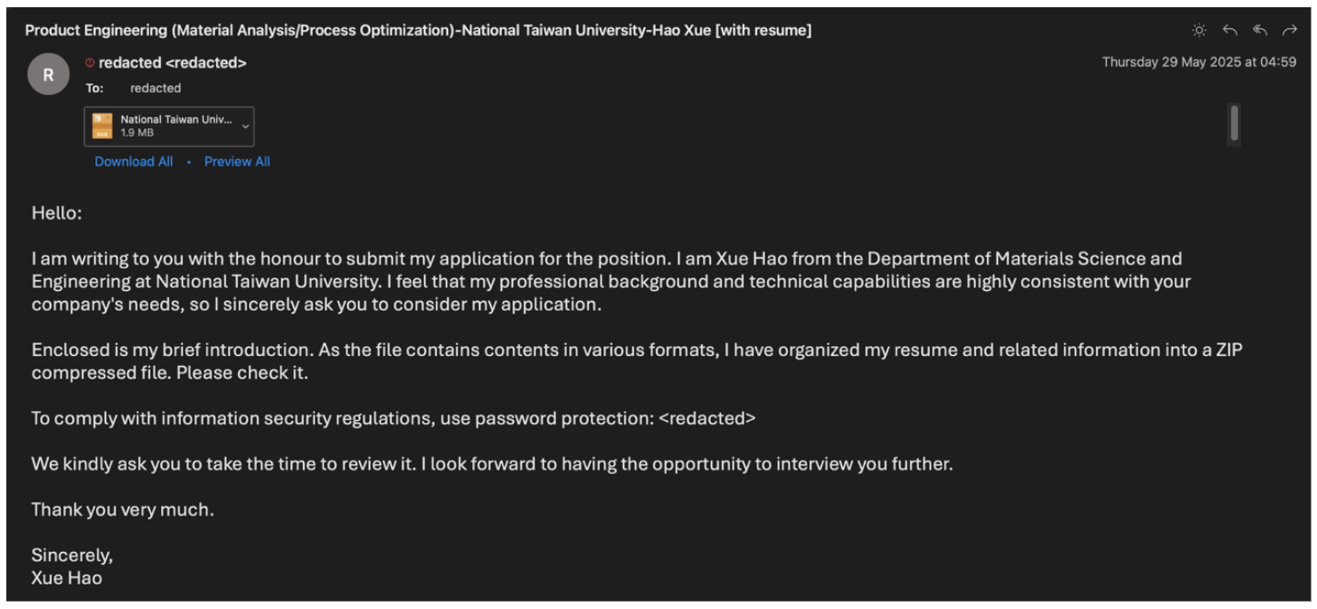 台灣半導體業再成攻擊目標，Proofpoint 揭中國駭客網路釣魚攻擊手法| 專業資安代理商- CipherTech 亞利安科技