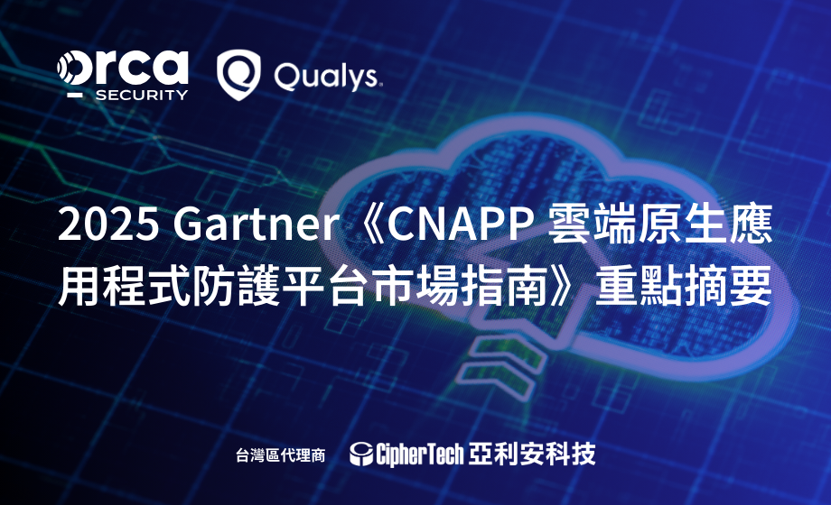 2025 Gartner《CNAPP 雲端原生應用程式防護平台 市場指南》重點摘要