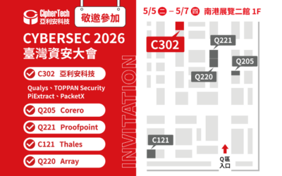 年度資安盛會:CYBERSEC 2026 臺灣資安大會